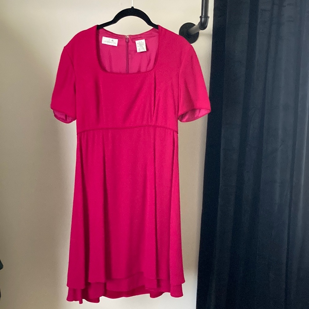 1990s Liz Claiborne Baby Doll Dress Pink Size 6
